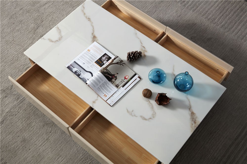 客厅五金茶几 — 茶几这么摆，让客厅档次瞬间提升